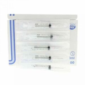 20 Syringe Size 3 ml 23G